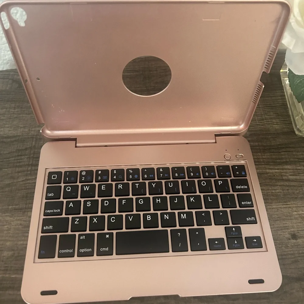Rose Gold Keyboard Case for Tablets